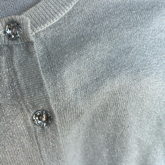 Nordstrom - Toddler Silver Sparkle Cardigan (5T) - Picture 4 of 4